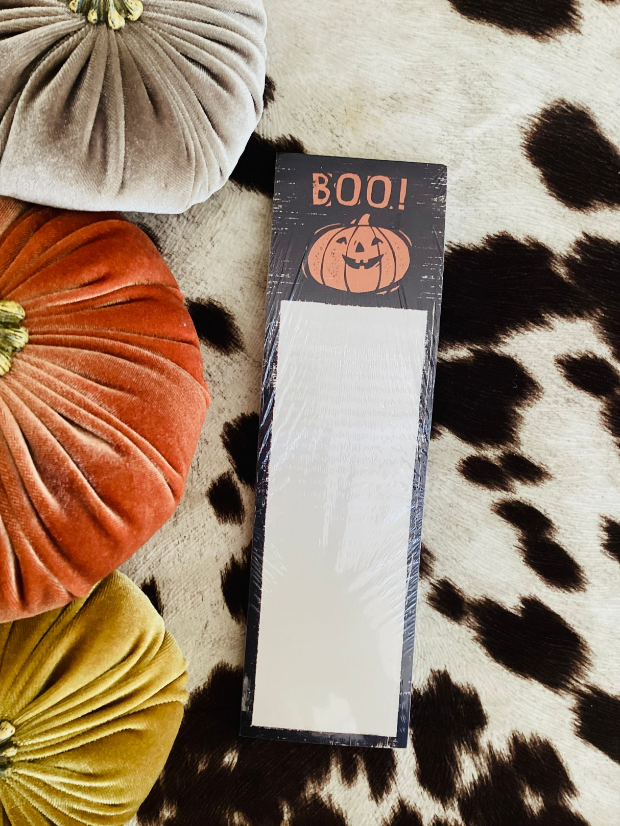 Boo! List Notepad - Deer Creek Mercantile