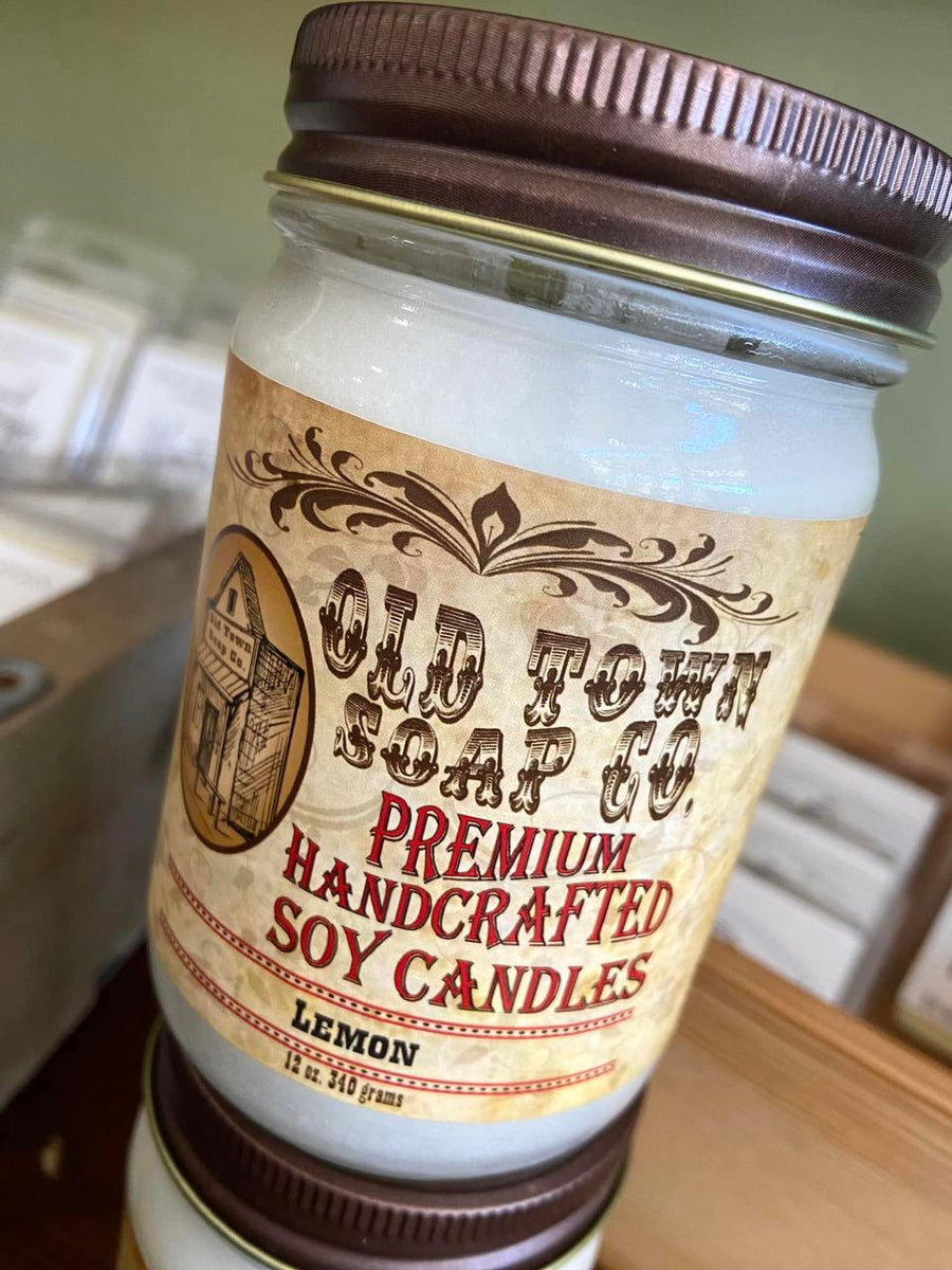 Old Town Candle (Lemon) Deer Creek Mercantile