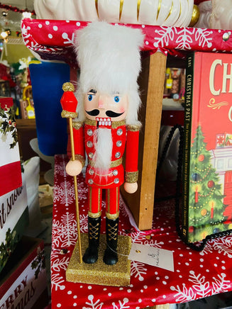 Red 10" Nutcracker - Deer Creek Mercantile