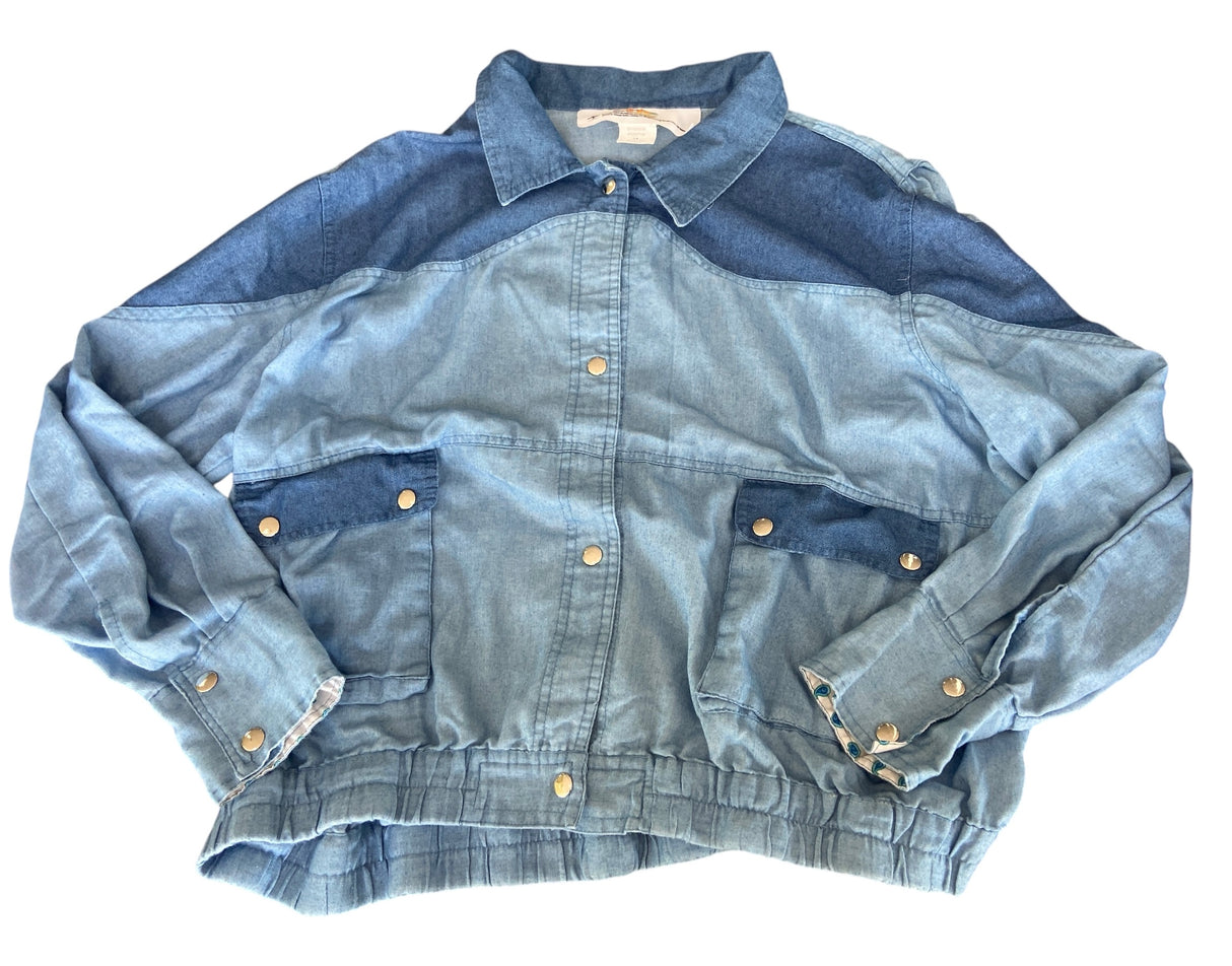 Vintage Back To The Future Denim Shirt *Size 2XL - Deer Creek Mercantile