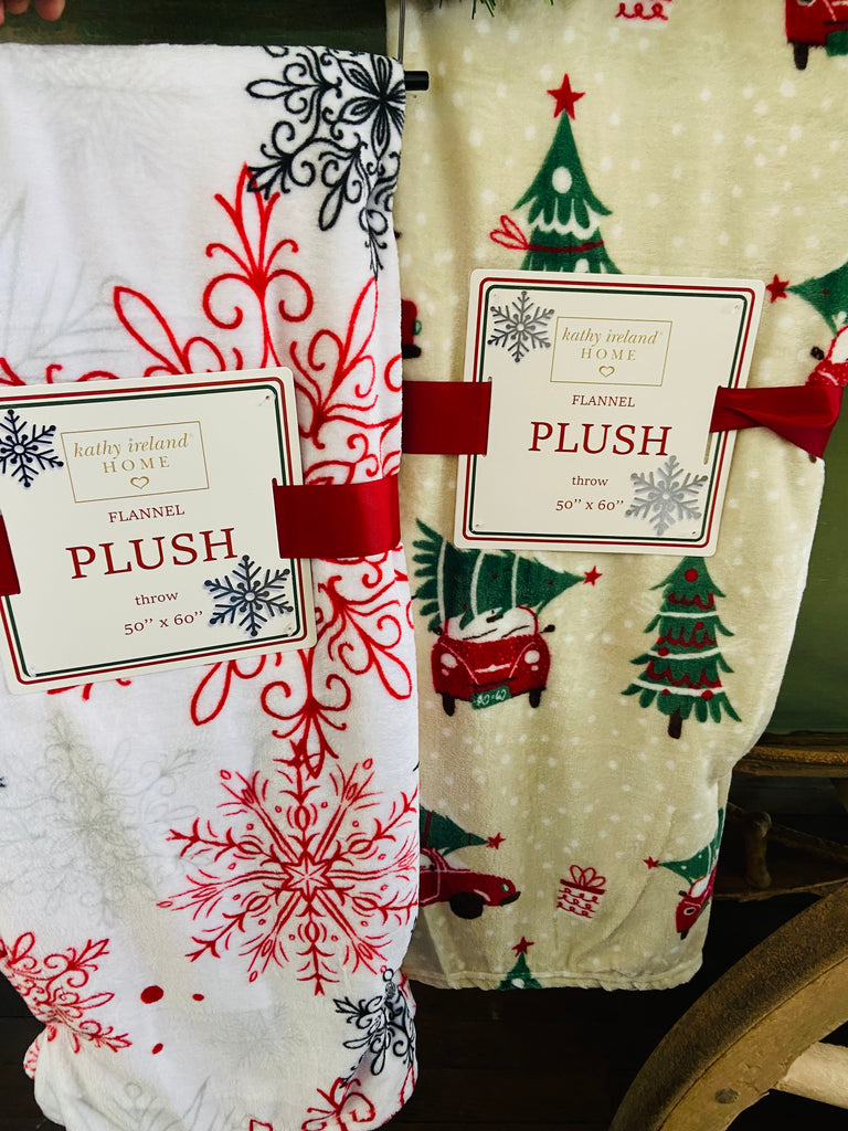 Christmas Throw Blanket - Deer Creek Mercantile