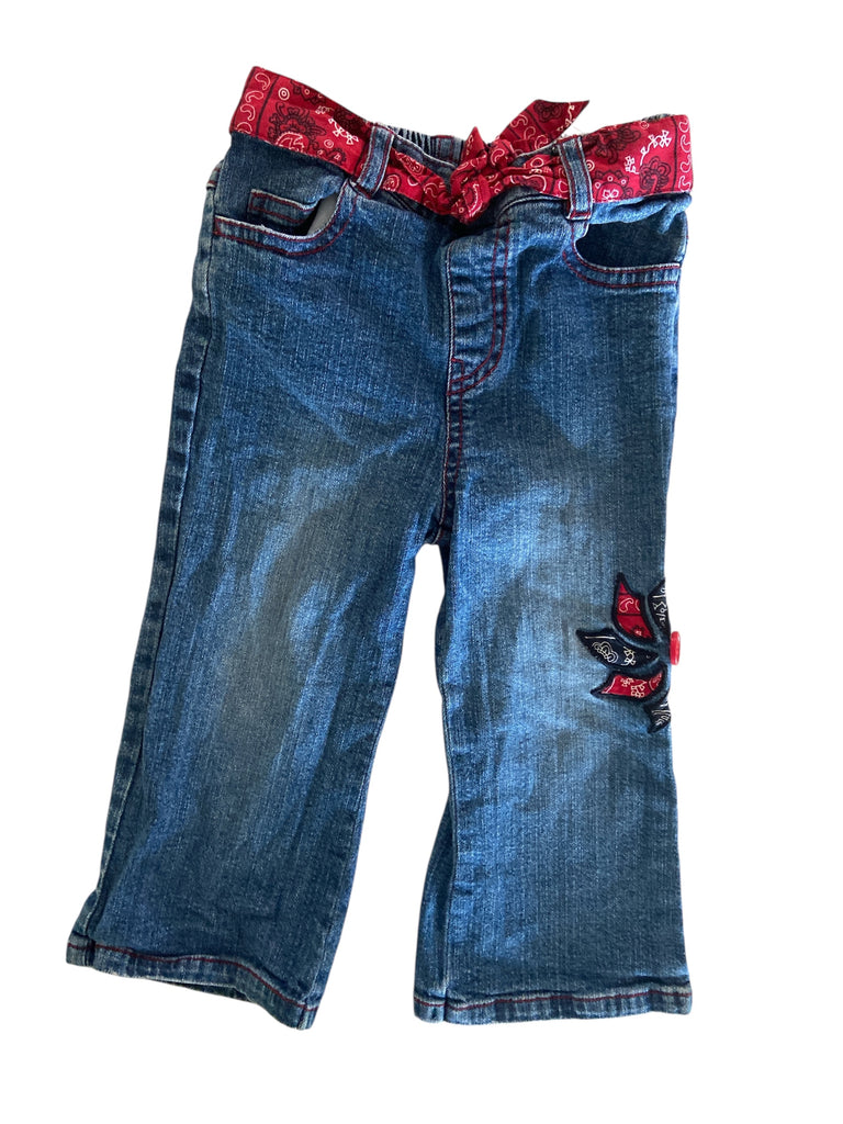 Pre-Loved Mary Kate & Ashley Denim Jeans Baby Girls * Size 24 months - Deer Creek Mercantile