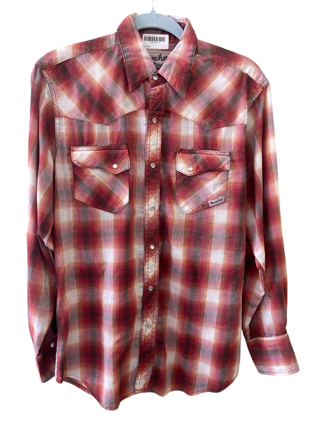 Vintage Wrangler Wrancher Western Plaid Shirt *Size Med - Deer Creek Mercantile