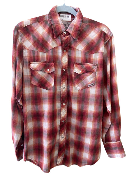 Vintage Wrangler Wrancher Western Plaid Shirt *Size Med - Deer Creek Mercantile