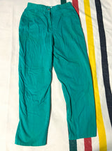 Vintage 90s Green Denim Jeans - Deer Creek Mercantile