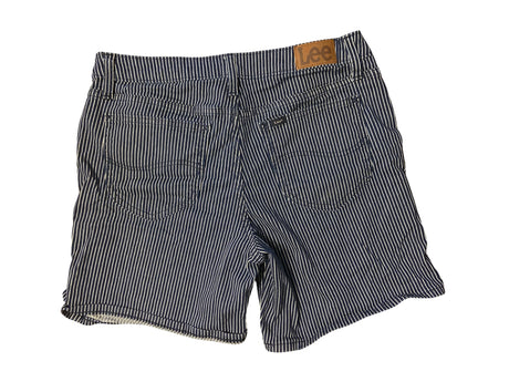 Pre-Loved Lee Railroad Striped Shorts *Size 14, Women's - Deer Creek Mercantile