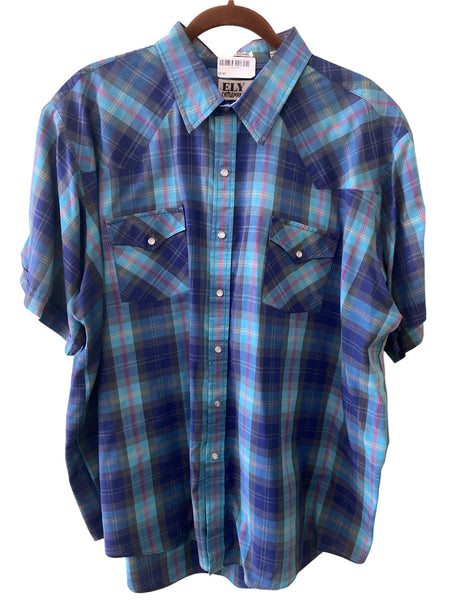 Vintage Ely Cattleman Plaid Shirt Size 2x - Deer Creek Mercantile
