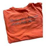 Pre-Loved Eskimo Joes Orange Plaid Long Sleeve Top *Size 2XL - Deer Creek Mercantile