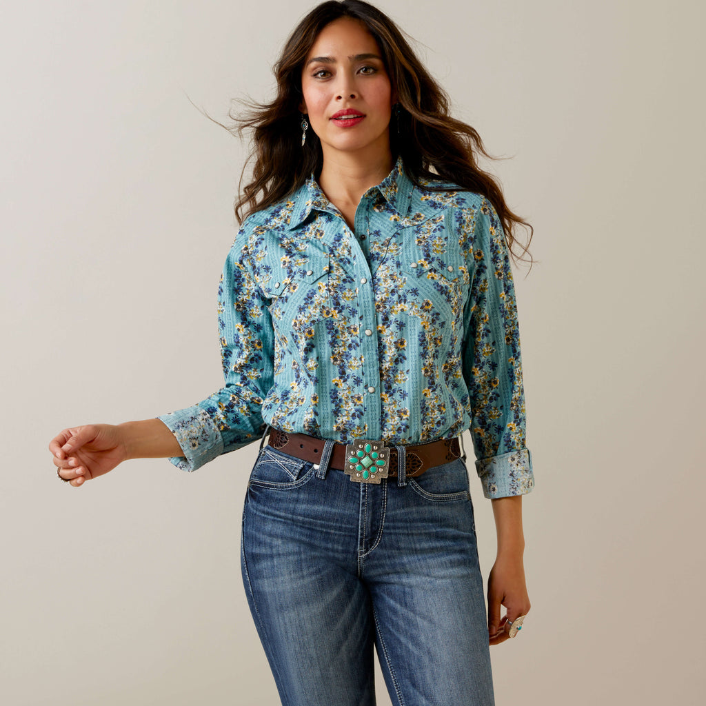 Ariat Womens Annette Long Sleeve Top - Deer Creek Mercantile