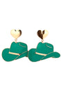 Doorbuster #40 Cowboy Hat Earrings - Deer Creek Mercantile