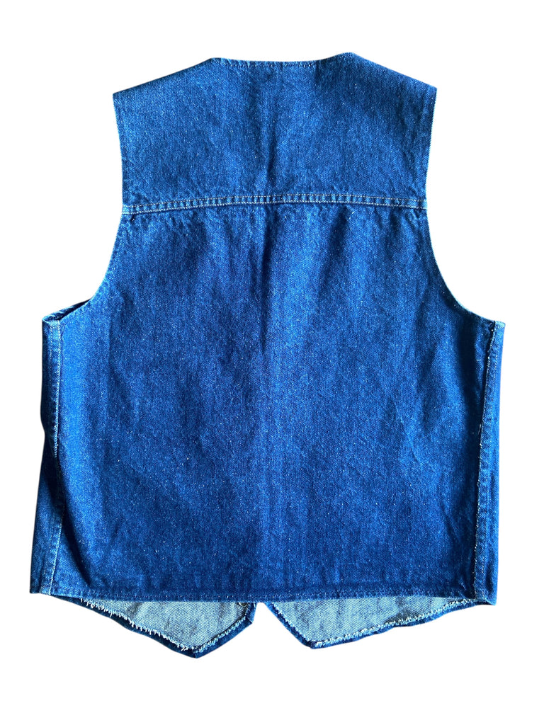 Vintage Sears Western Wear Denim Vest - Deer Creek Mercantile