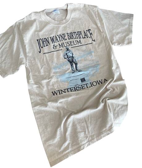 Pre-Loved John Wayne Iowa Graphic Tee *Size Medium - Deer Creek Mercantile