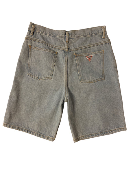 Vintage Guess Denim Jean Shorts Light Wash - Deer Creek Mercantile
