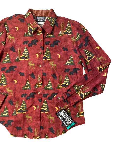 Vintage Roughrider by Circle T Women's Button Up Shirt, Size Small (NEW WITH TAGS) - Deer Creek Mercantile