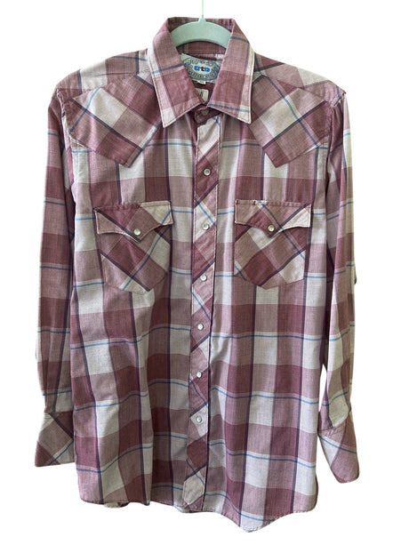 Vintage ATB Western Wear Shirt Size 151/2 - Deer Creek Mercantile