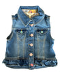 Pre-Loved Matilda Jane Denim Vest *Size 6 - Deer Creek Mercantile