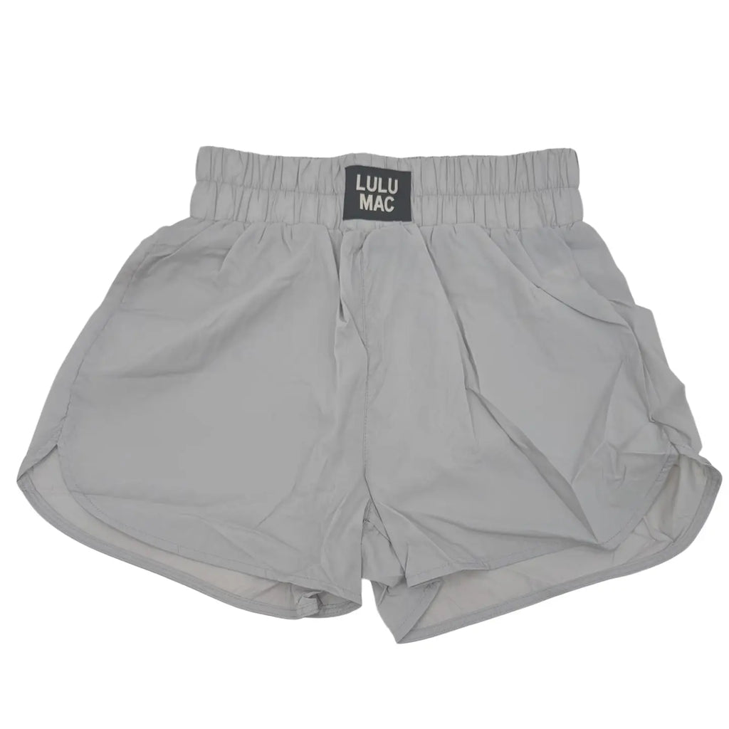 Gray Classy Pull On Shorts - Deer Creek Mercantile