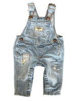 Pre-Loved OshKosh Floral Patch Overalls *3 Months - Deer Creek Mercantile