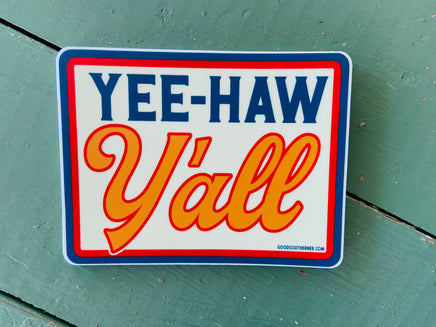 Sticker - Yeehaw Y’all - Deer Creek Mercantile