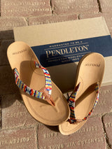 Pendleton Fire Legend Western Print Sandal - Deer Creek Mercantile