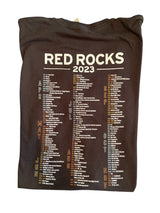 Pre-Loved 2023 RED ROCKS Crew Graphic Tee *Size XL - Deer Creek Mercantile