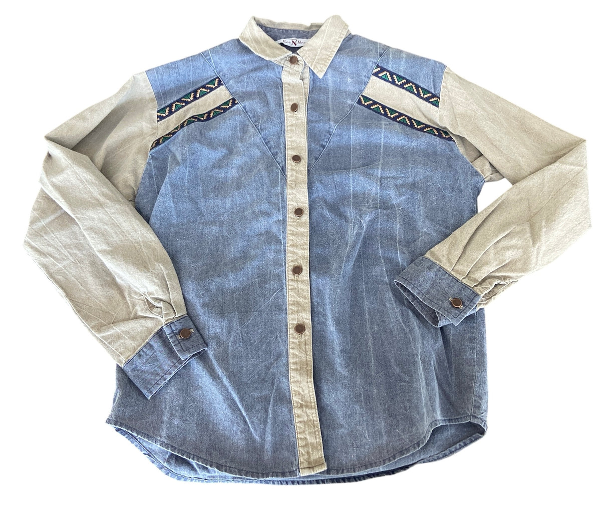 Vintage BAR NONE Western Shirt *Size Small - Deer Creek Mercantile