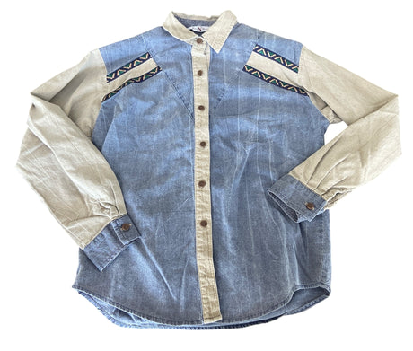 Vintage BAR NONE Western Shirt *Size Small - Deer Creek Mercantile