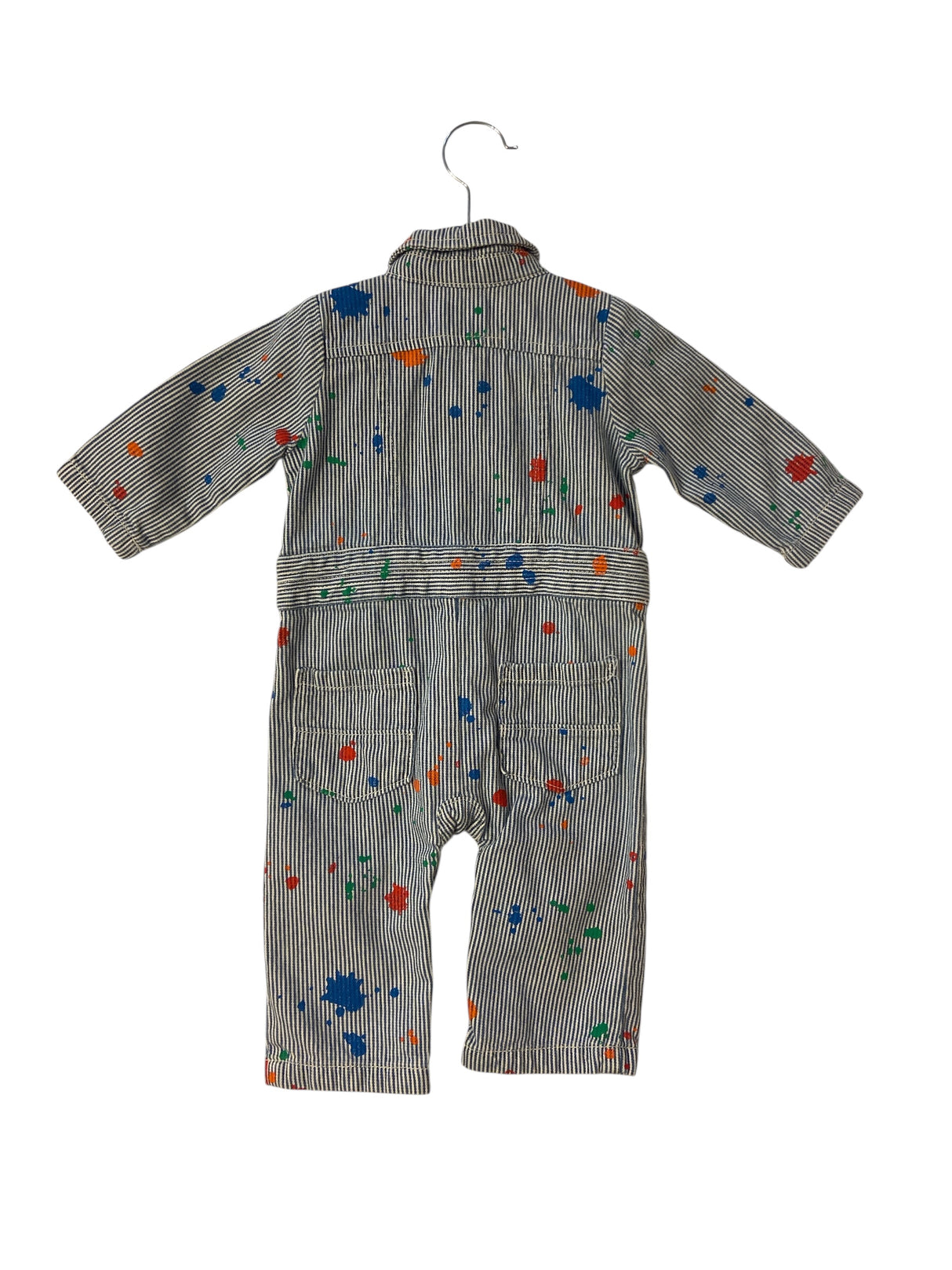 Pre-Loved Baby Gap Paint Splatter Jumpsuit *3-6 Months - Deer Creek Mercantile
