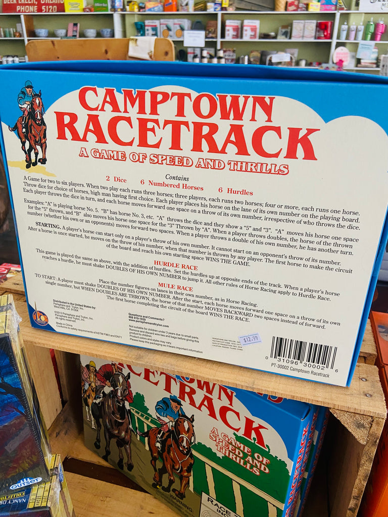 Camptown Racetrack Game - Deer Creek Mercantile