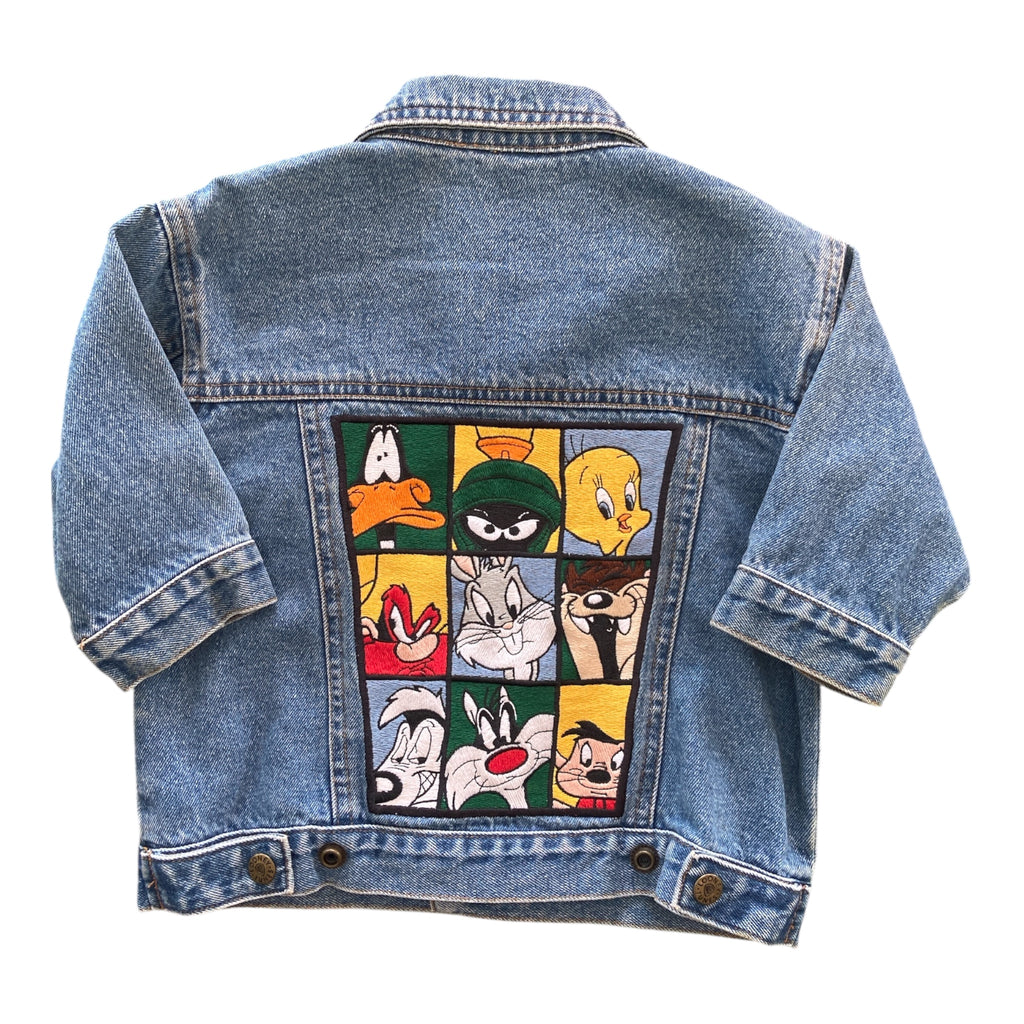 Vintage Looney Tunes Denim Jean Jacket *18 Months - Deer Creek Mercantile