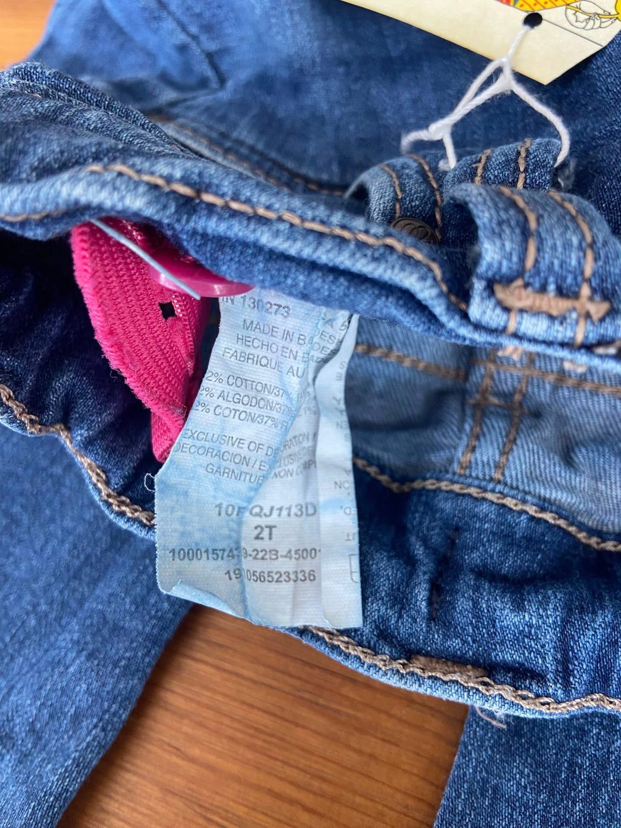 Pre-Loved Wrangler Girls Jeans Size 2T - Deer Creek Mercantile
