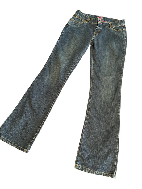 Pre-Loved Wrangler Premium Patch Denim Jeans * Size 11/12 x 36 - Deer Creek Mercantile