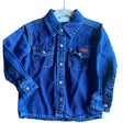 Pre-Loved 7 For All ManKind Blue Denim Shirt Size 18 M - Deer Creek Mercantile