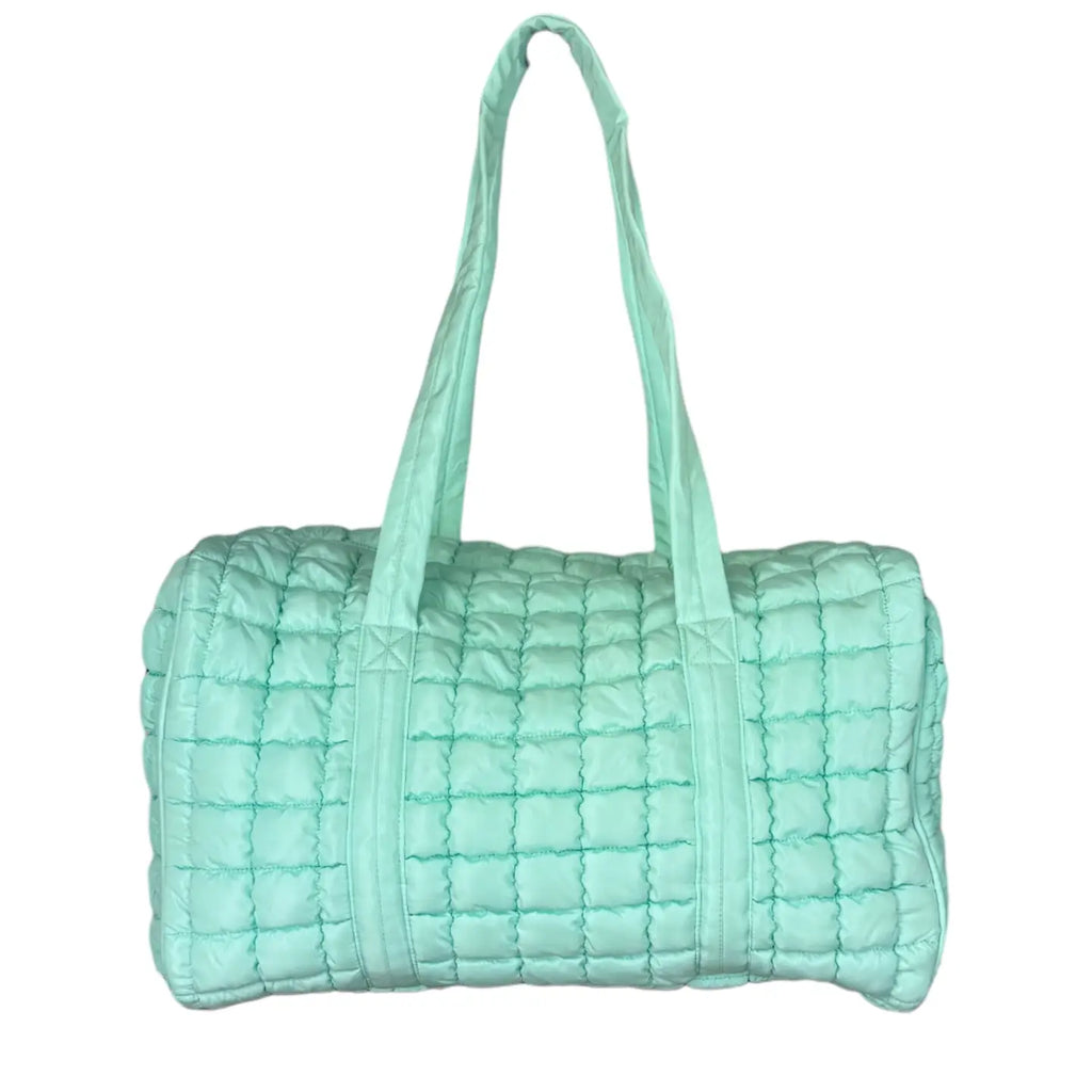 The Bold Puffer Tote Bag *Mint - Deer Creek Mercantile