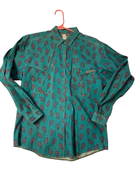 Vintage Rocky Mountain Paisley Shirt *Size Large - Deer Creek Mercantile