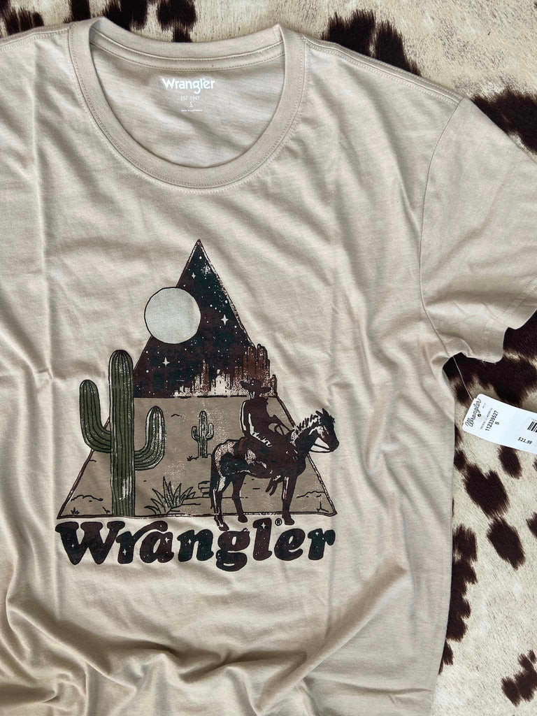 Wrangler Retro® Boyfriend Fit Graphic Tee - Cowboy Desert - Deer Creek Mercantile