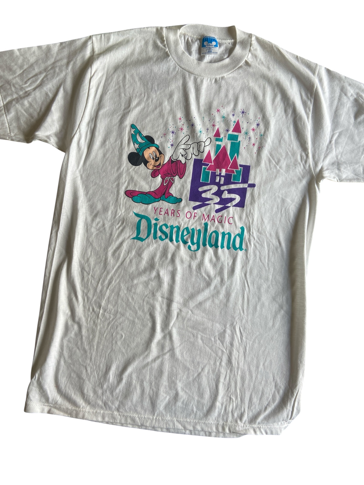 Vintage RARE Disneyland 35 Years Graphic Tee *Made in USA Size Large - Deer Creek Mercantile