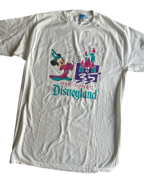 Vintage RARE Disneyland 35 Years Graphic Tee *Made in USA Size Large - Deer Creek Mercantile