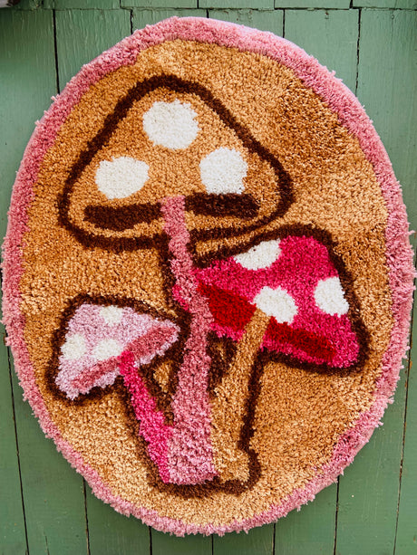 Groovy Mushroom Rug - Deer Creek Mercantile