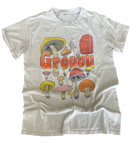 Pre-Loved GROOVY Graphic Tee *Size Small - Deer Creek Mercantile