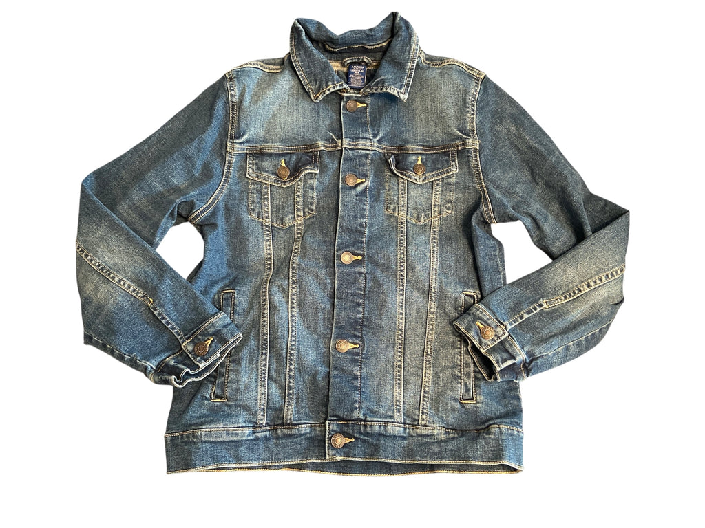 Pre-Loved Arizona Brand Denim Jean Jacket *Youth Girls Size Large 14/16 - Deer Creek Mercantile