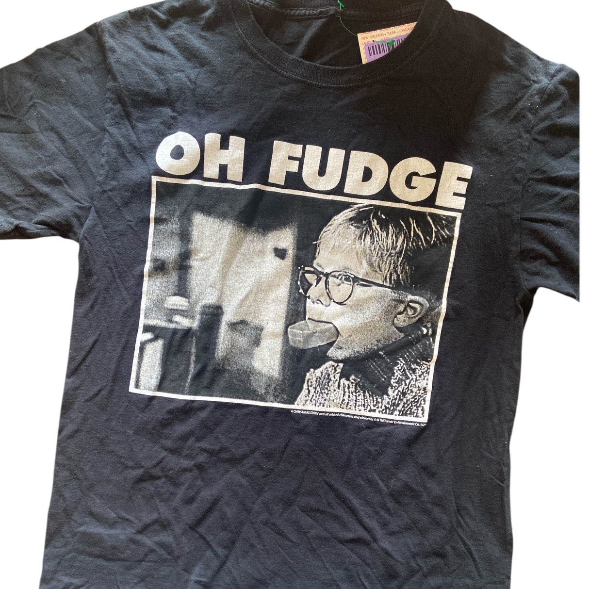 Pre-Loved Oh, Fudge Graphic Tee *SIze Small