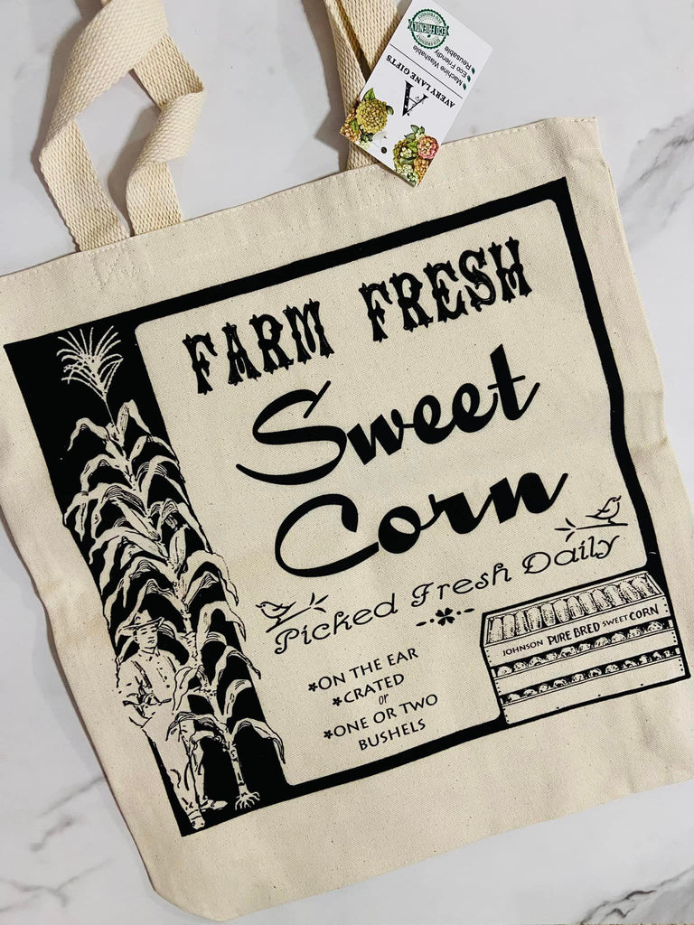 Sweet Corn Tote Bag - Deer Creek Mercantile