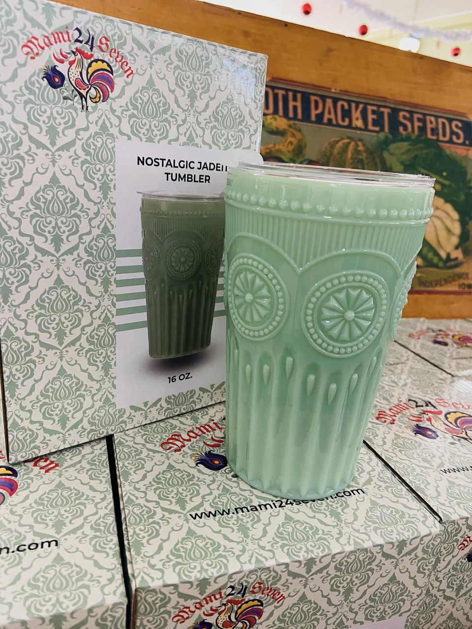 Jadeite Tumbler *Straw NOT Included - Deer Creek Mercantile