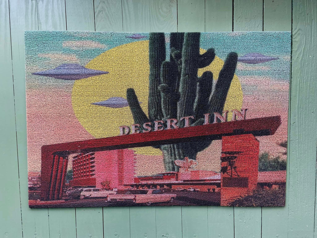 Desert Inn UFO Welcome Mat - Rug - Deer Creek Mercantile