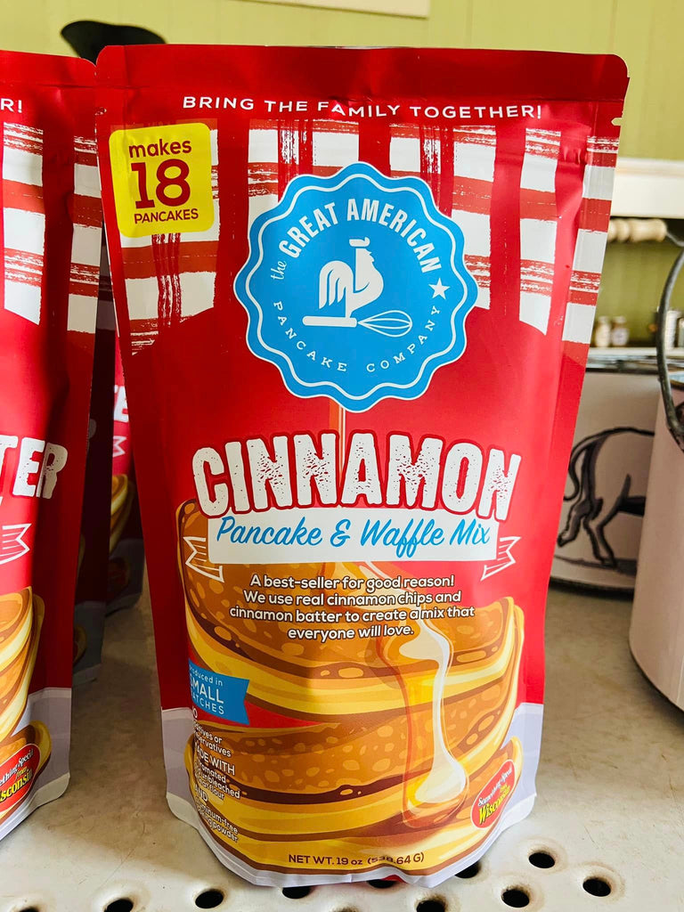 Great American Pancake & Waffle Mix * Cinnamon - Deer Creek Mercantile