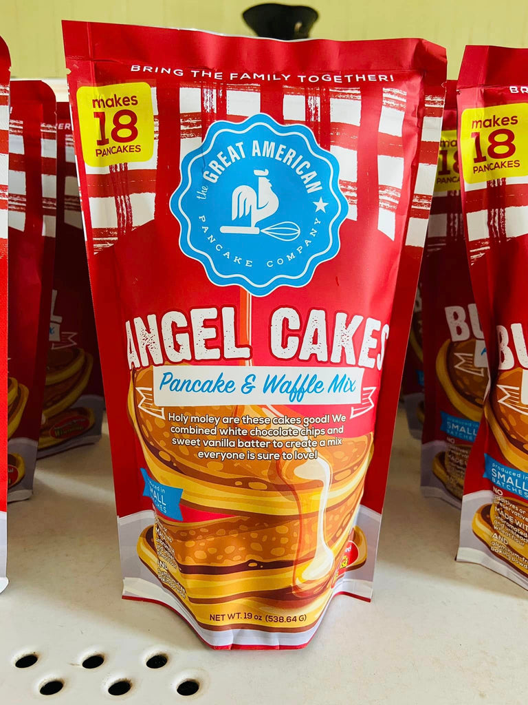 Great American Pancake & Waffle Mix * Angel Cakes - Deer Creek Mercantile