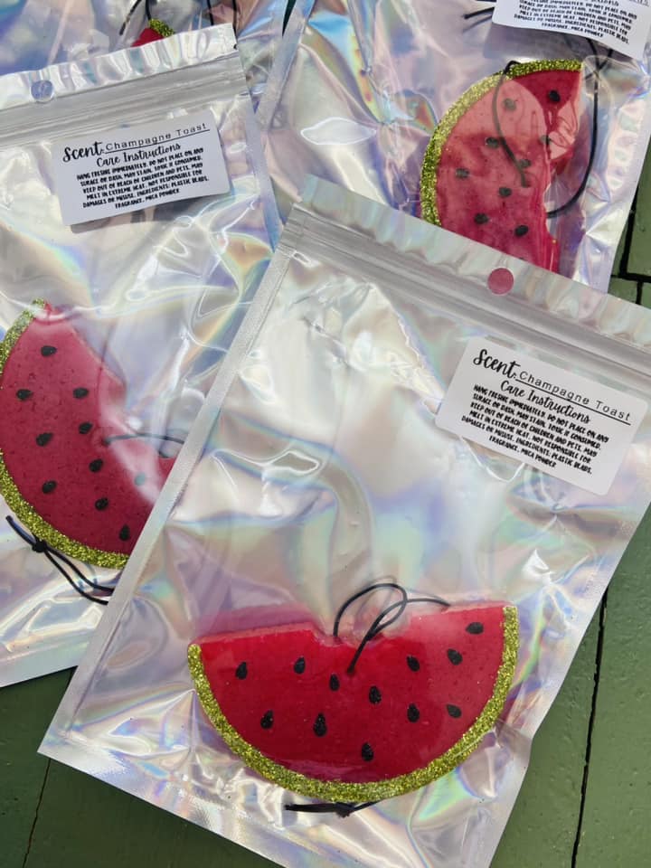 Watermelon Car Freshie * Air Freshener - Deer Creek Mercantile