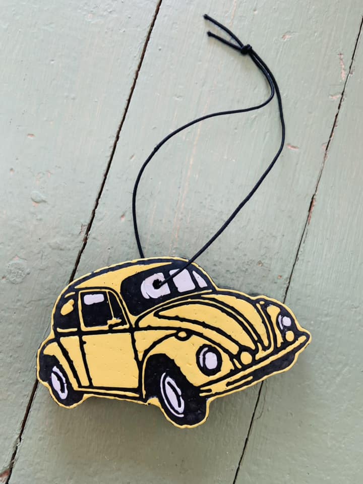 The Bug Vintage Car Car Freshie * Air Freshener - Deer Creek Mercantile