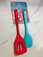 Red & Teal Utensil + Spatula Set - Deer Creek Mercantile